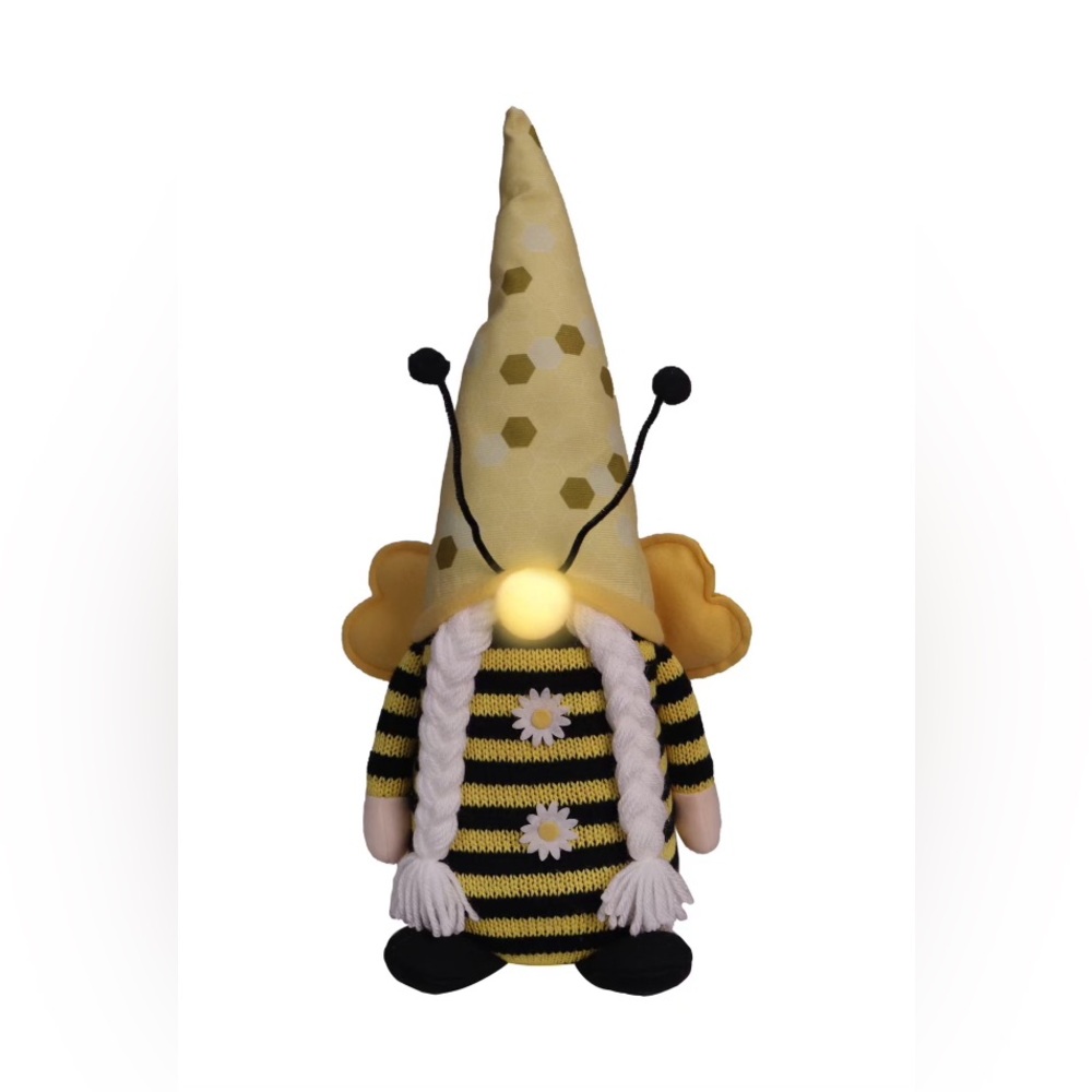 NEW Plush LED Bee Gnome